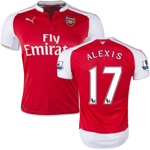Men's 17 Alexis Sanchez Arsenal FC 