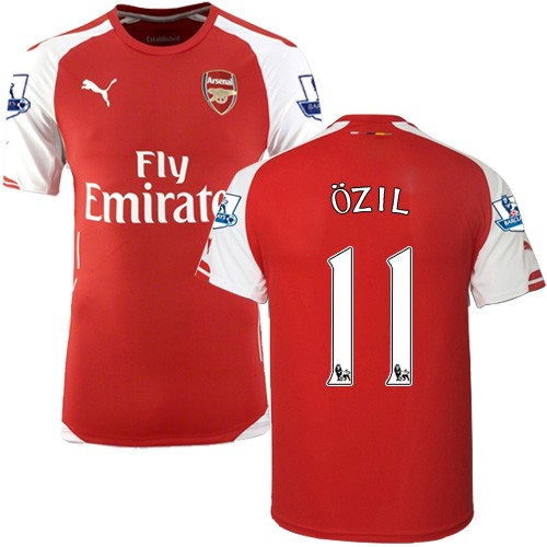 Men's 11 Mesut Ozil Arsenal FC Jersey 